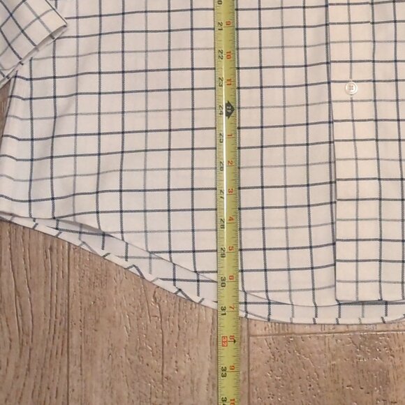 Brooks Brothers Mens Large White Long Sleeve Button Down Shirt Supima Regent - Picture 5 of 9